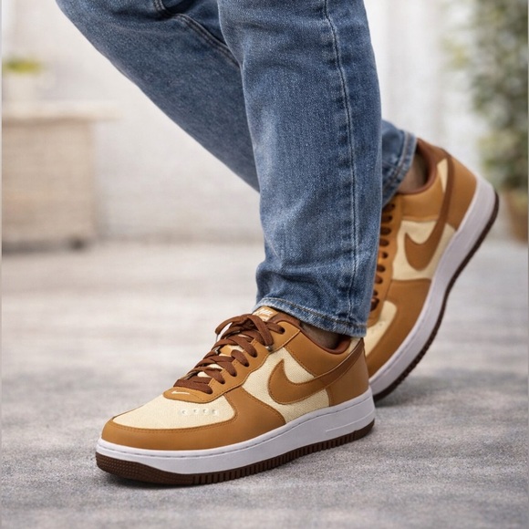 Nike Air Force 1 QS Natural Underbrush Acorn Men’s 10 / Women’s 11.5 New Box AF1